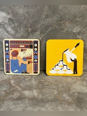 Nespresso Branded Coasters Set of 2